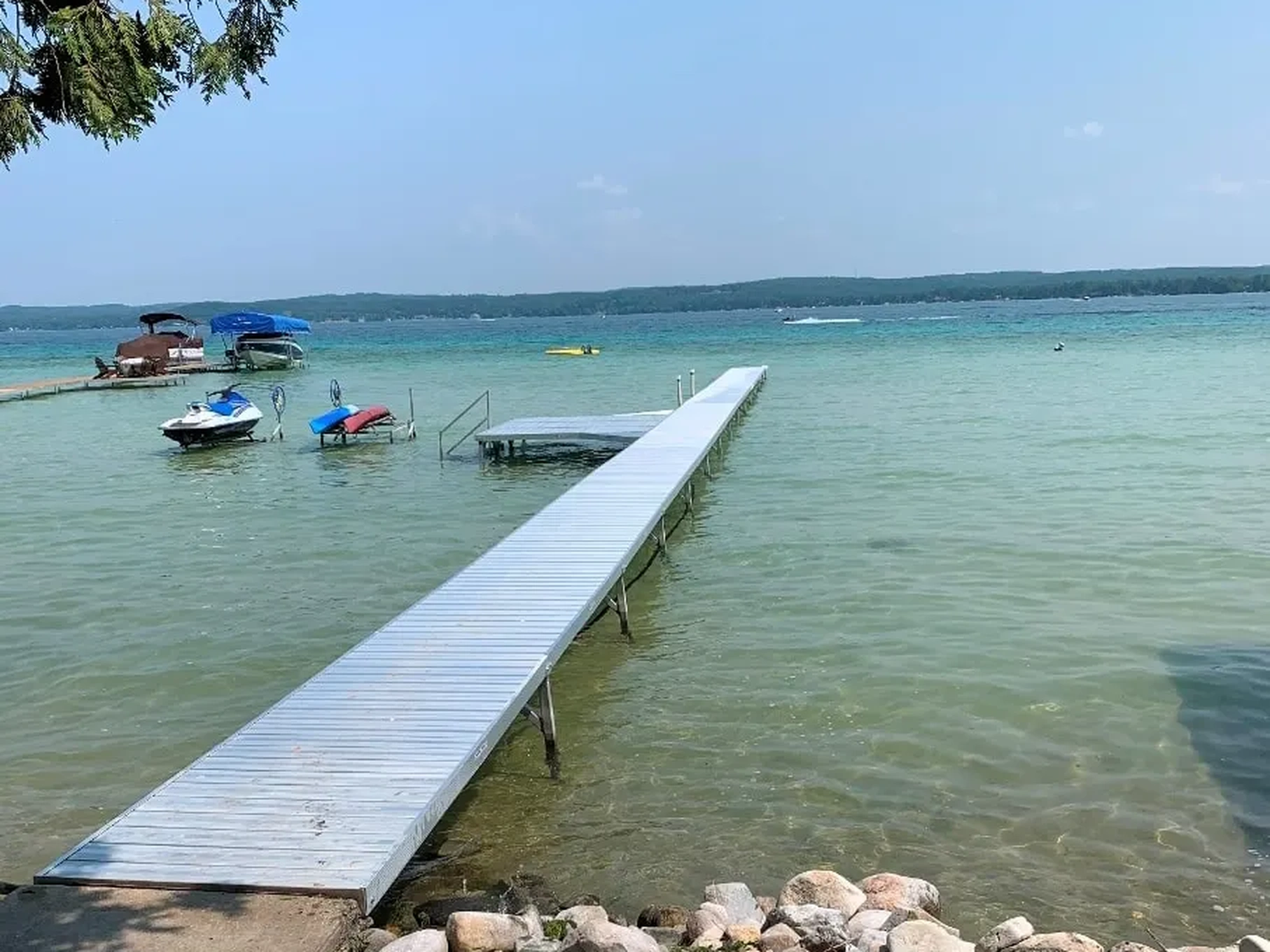 Premium Stationary Dock system by T&J Waterfront Services
