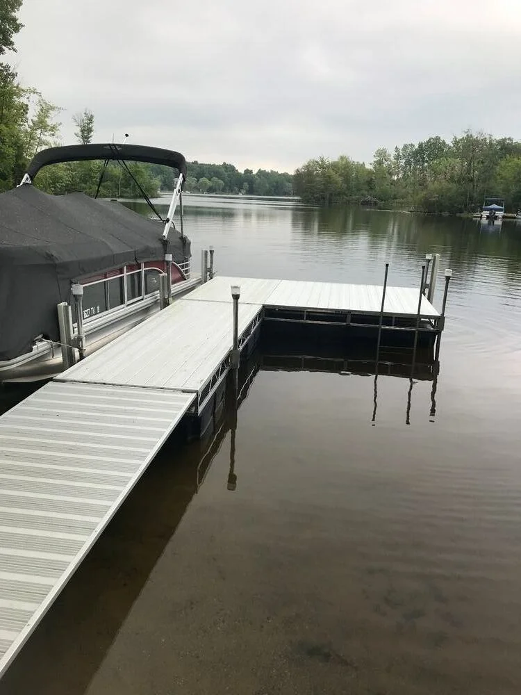 Floating dock by T&J Waterfront Services